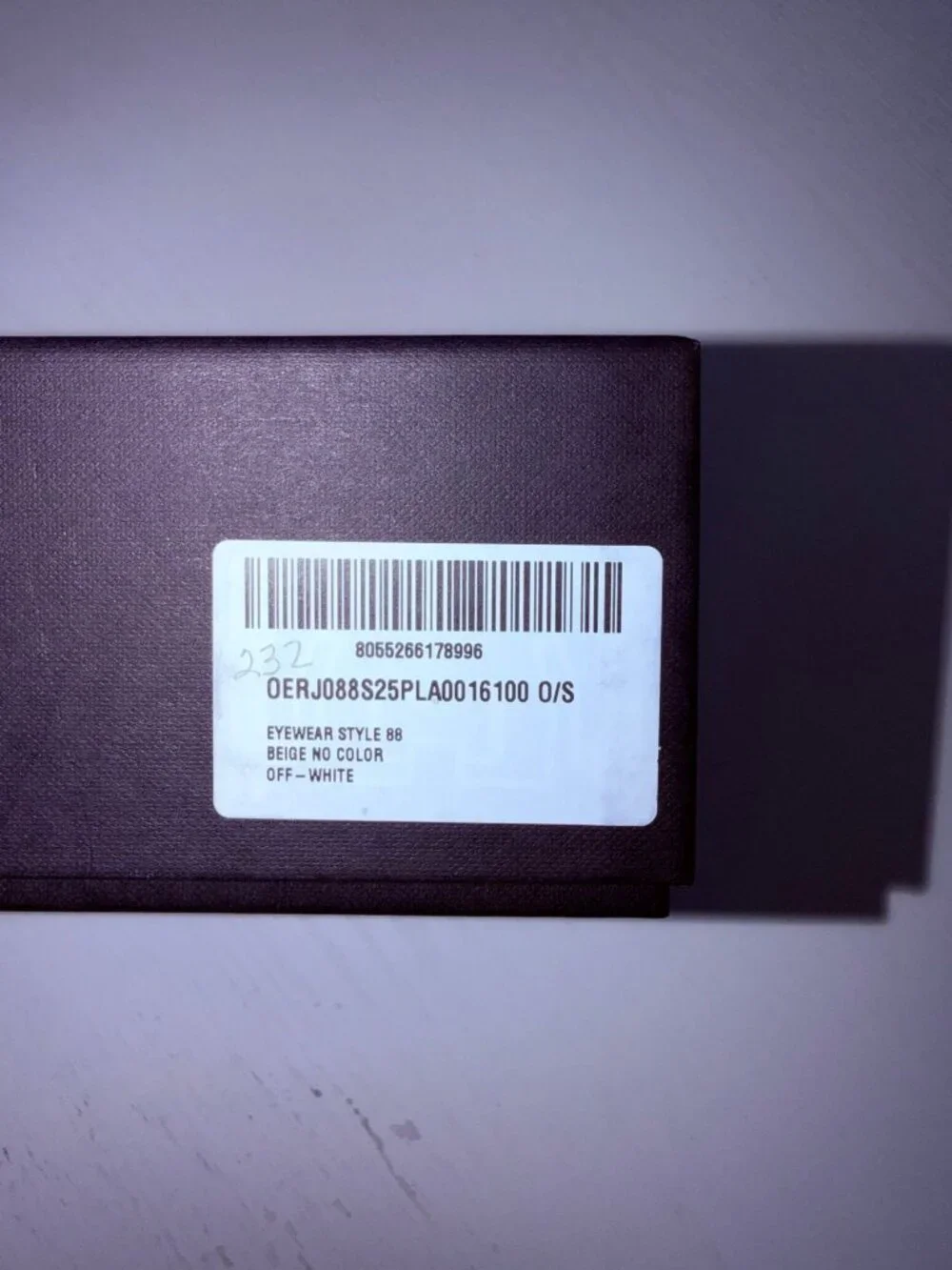 New in box - Off White RX Glasses!